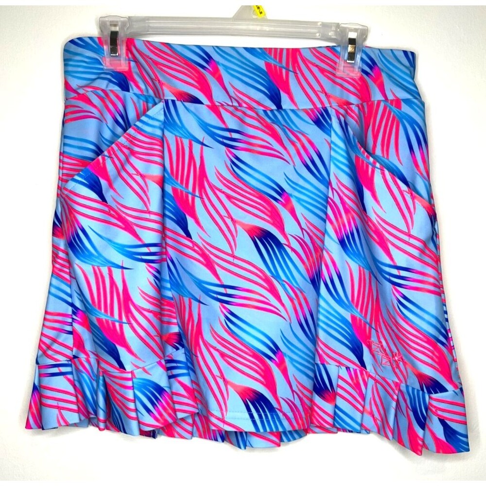 Tzu Tzu Golf Skort Stella - Nori print -Size LARGE Preowned